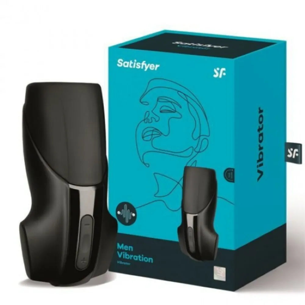 Mens Masturbator By Satisfyer Sf-Ee73-626-0617 Black-1