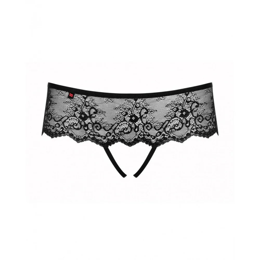 Merossa Open Panties By Obsessive S13013260 Xxl/Xxxl-0