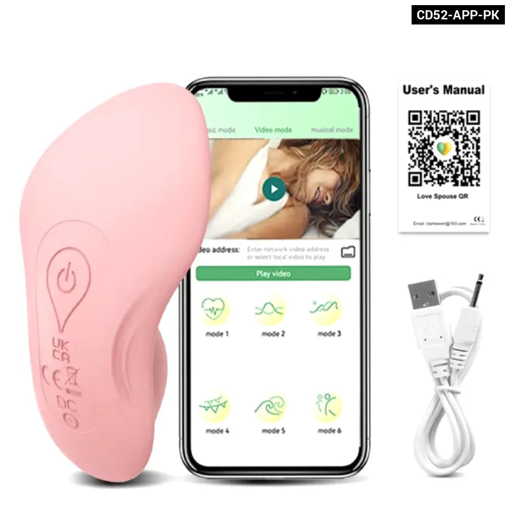 Mini Clit Vibrator for Women Wearable Panties Stimulator App Control for Couples Female Masturbator-11