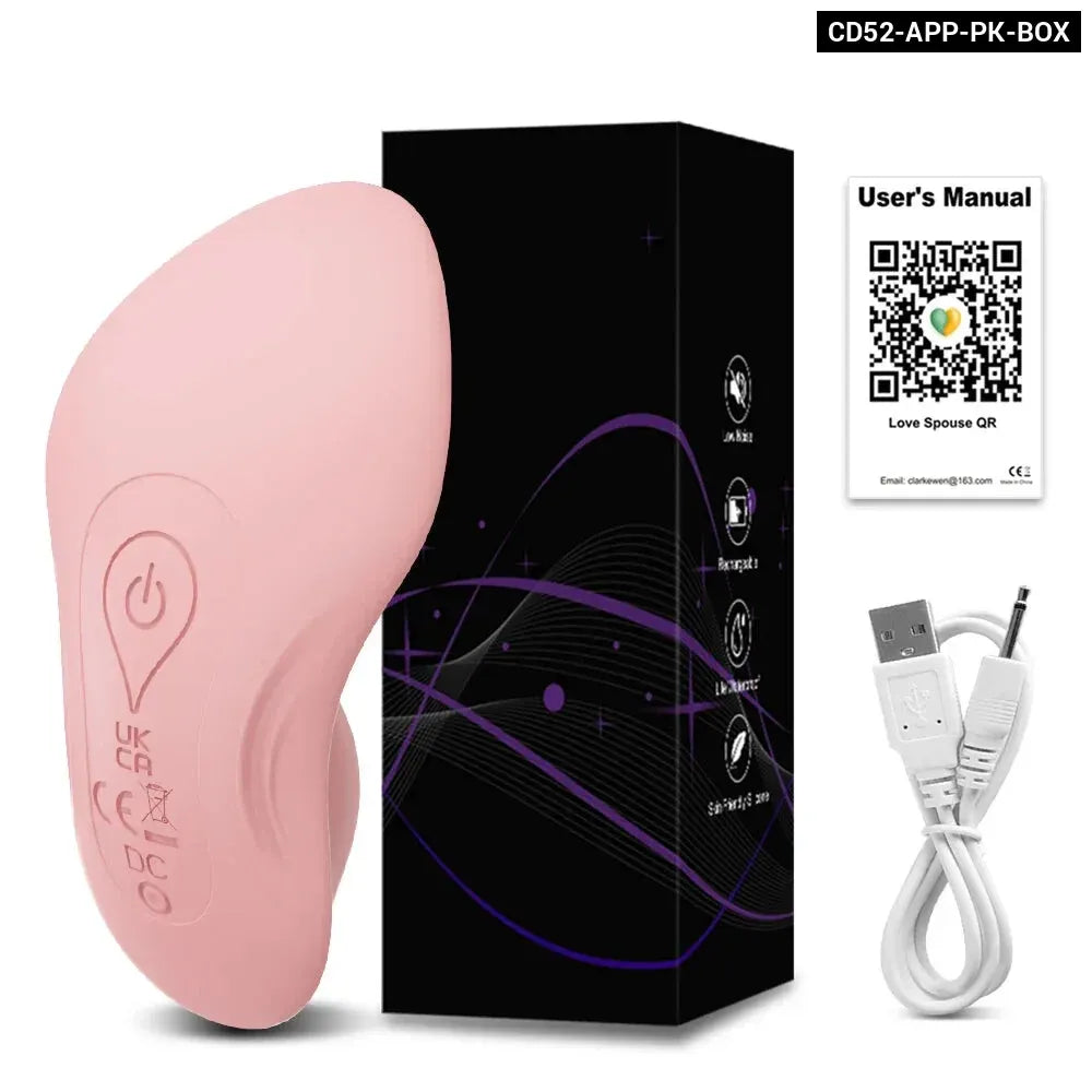 Mini Clit Vibrator for Women Wearable Panties Stimulator App Control for Couples Female Masturbator-6