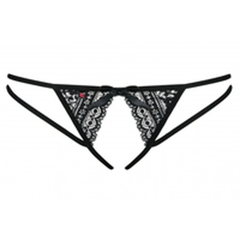 Panties By Obsessive Picantina L/Xl Black-0