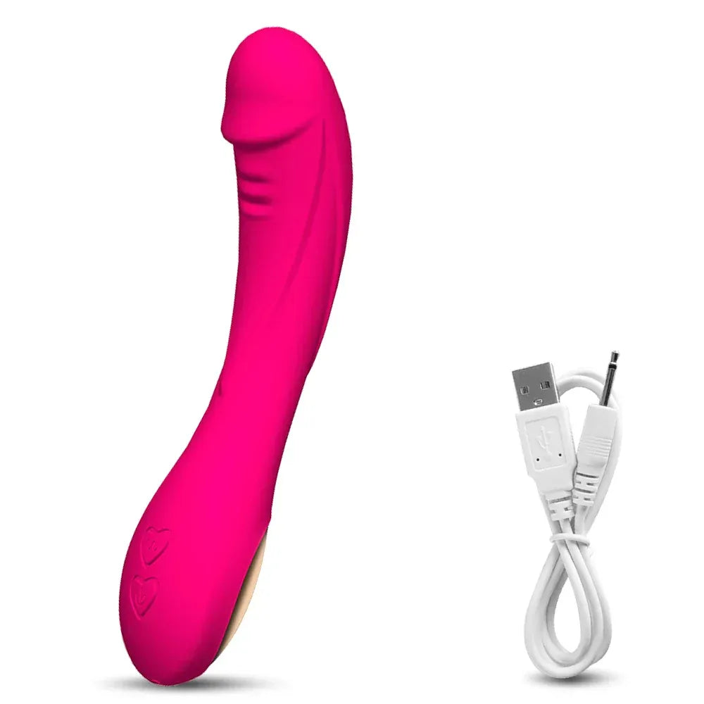 Powerful G Spot Vibrator for Women Soft Skin Stimulator-7