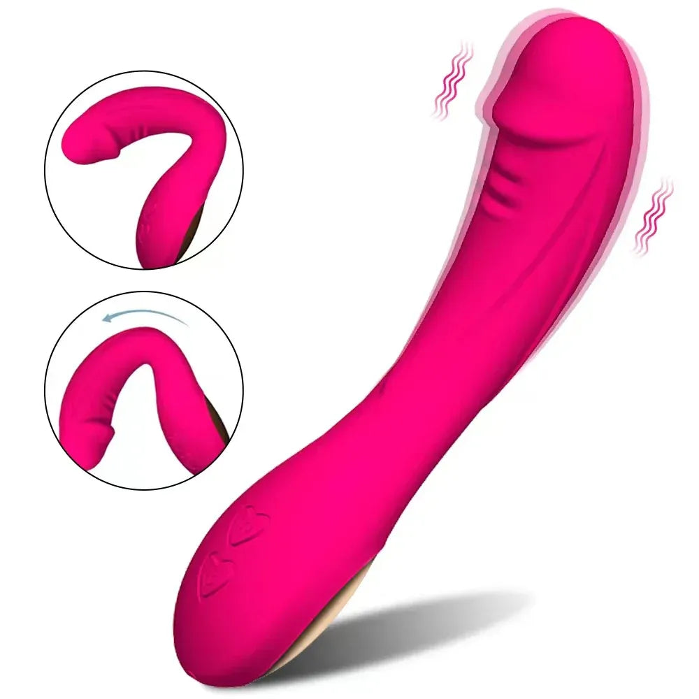 Powerful G Spot Vibrator for Women Soft Skin Stimulator-1