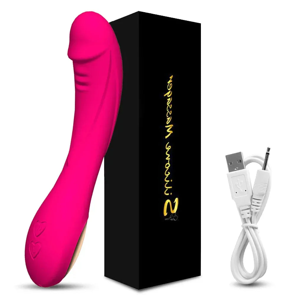 Powerful G Spot Vibrator for Women Soft Skin Stimulator-5