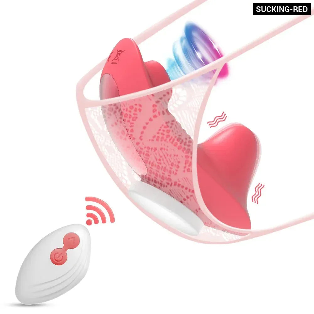 Remote Control Clit Stimulator Wearable Vibrating Panties for Women-7