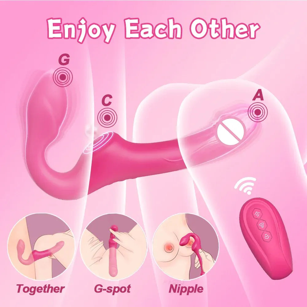 Remote Control G Spot Vibrator for Women Stimulator Masturbator for Enhanced Pleasure-2