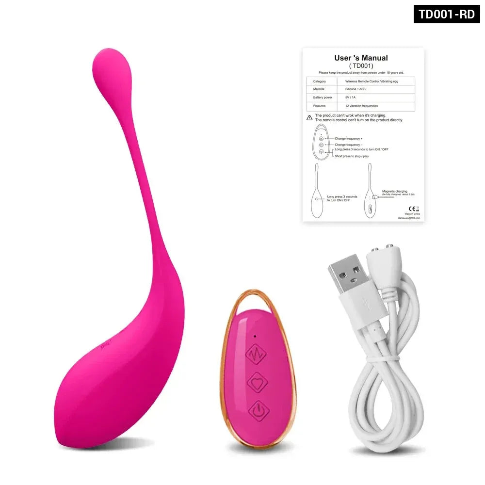Remote Control Wearable Panties Vibrator Vibrating Egg for Couples-16