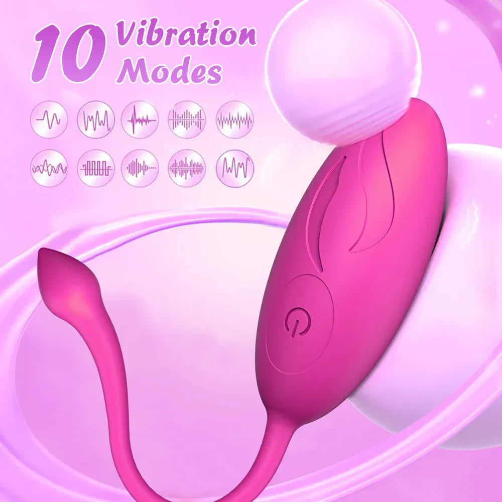 Remote Control Wearable Panties Vibrator Vibrating Egg for Couples-3