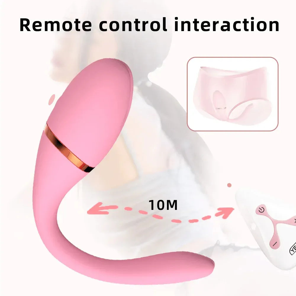 Remote Control Wearable Vibrator for Women Couples G Spot Clitoral Stimulation-3