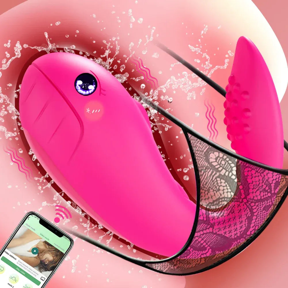 Remote-Controlled Wearable Vibrator for Couples-1