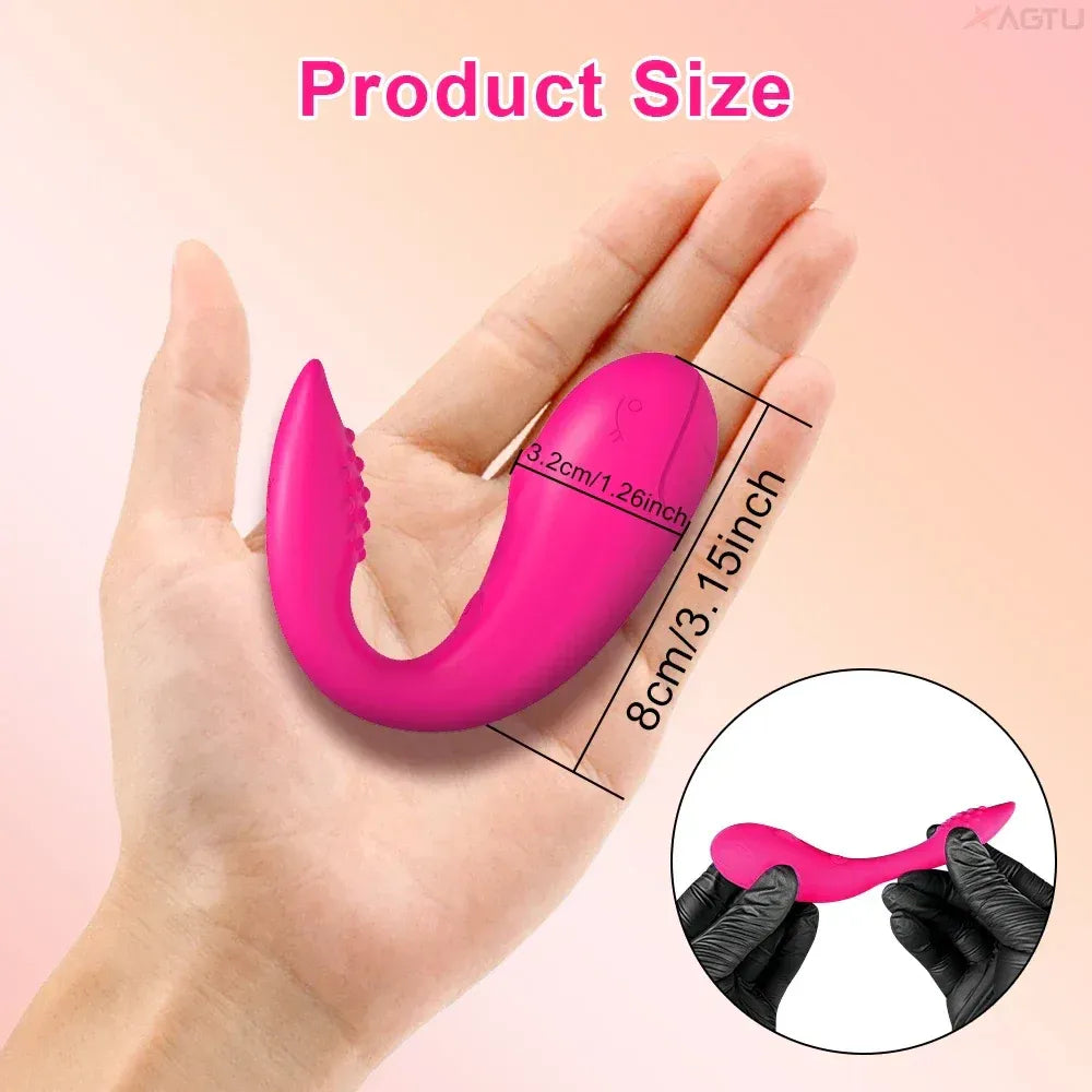 Remote-Controlled Wearable Vibrator for Couples-2