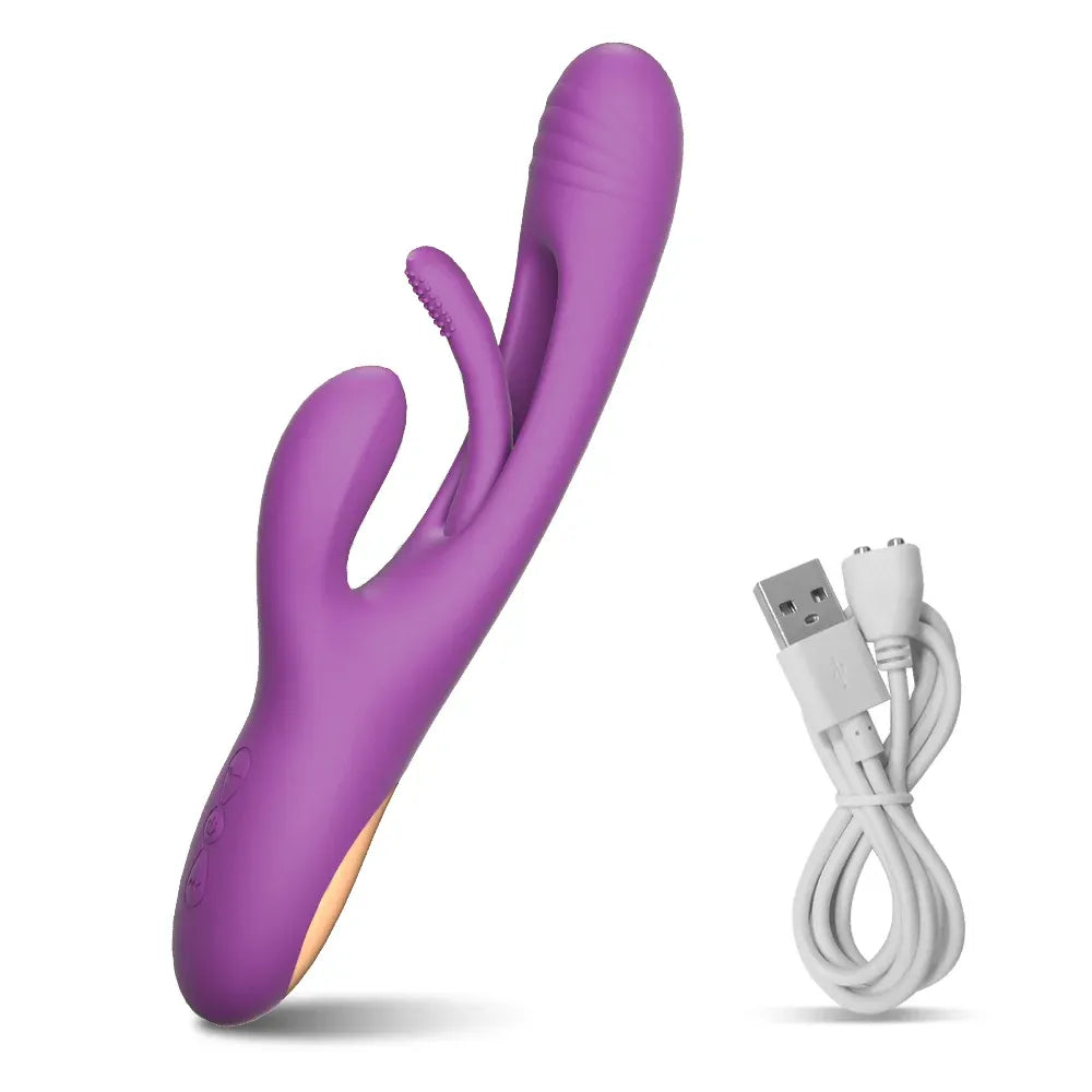 Silicone G Spot Vibrator for Women - 21 Modes-6