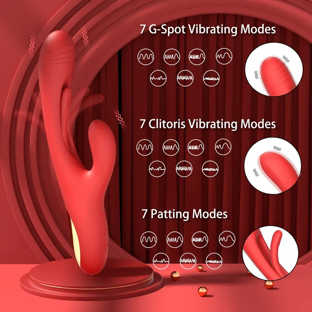 Silicone G Spot Vibrator for Women - 21 Modes-2