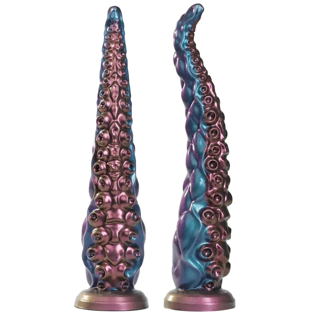Silicone Tentacle Dildo with Suction Cup - Prostate Massager-0