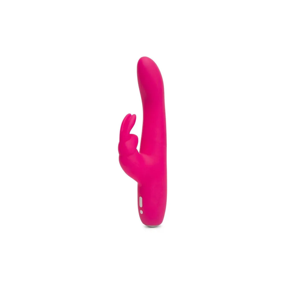Slimline Curve Rabbit Vibrator By Happy Rabbit 05855 Pink-0