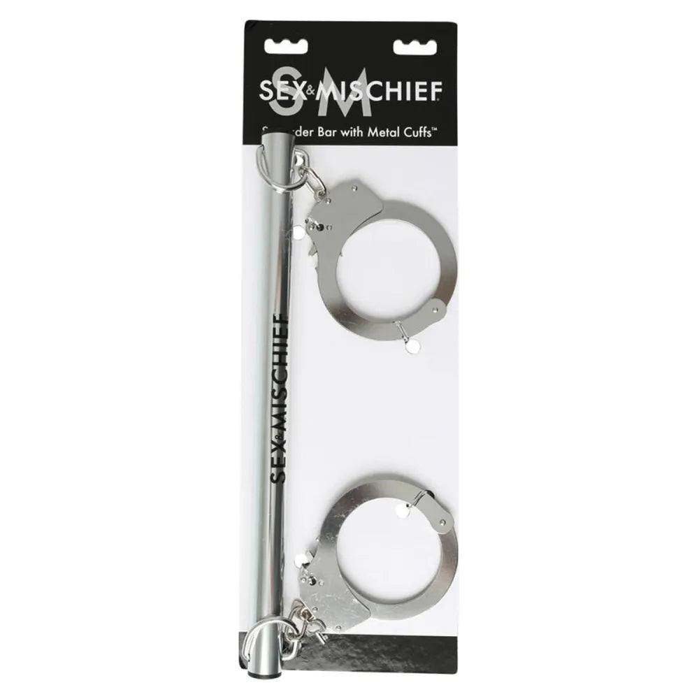 Spreader Bar With Metal Cuffs By Sportsheets-3