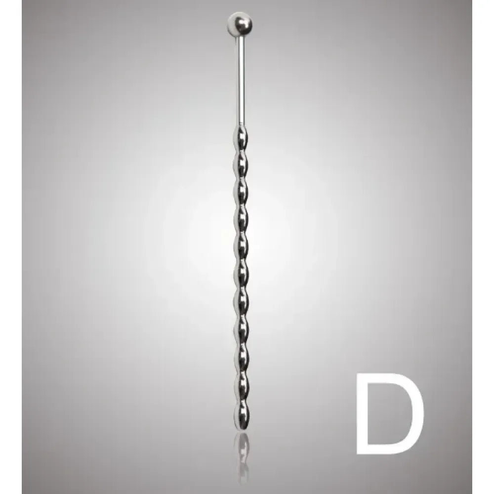 Stainless Steel Urethral Sounds With Multi Beads Urethral Plug For Masturbation And Urinary Dilatation For Men-4