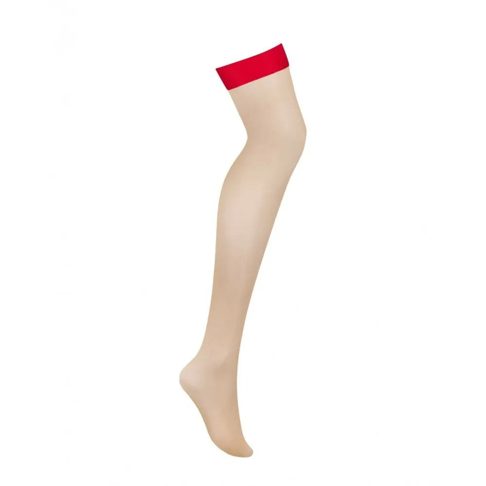 Stockings By Obsessive Red S/M-1