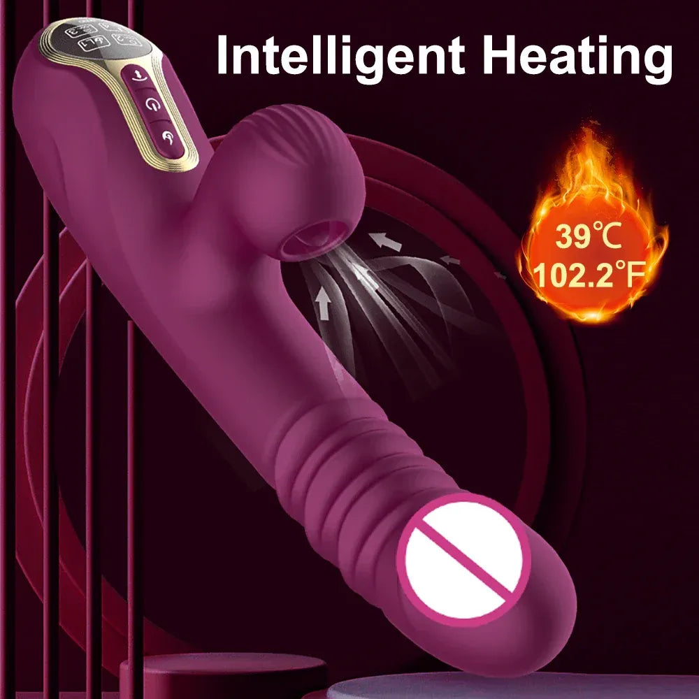 Telescopic Clit Sucker G Spot Stimulator-3