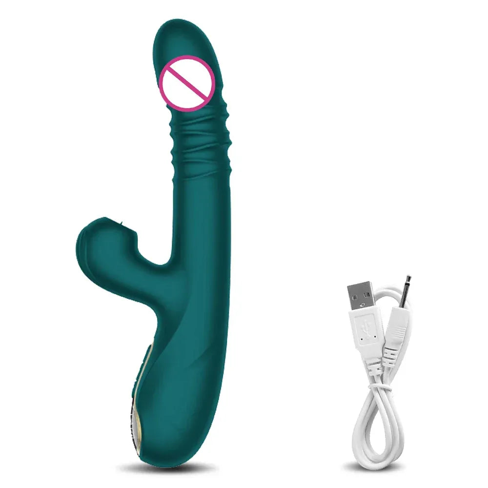 Telescopic Clit Sucker G Spot Stimulator-6
