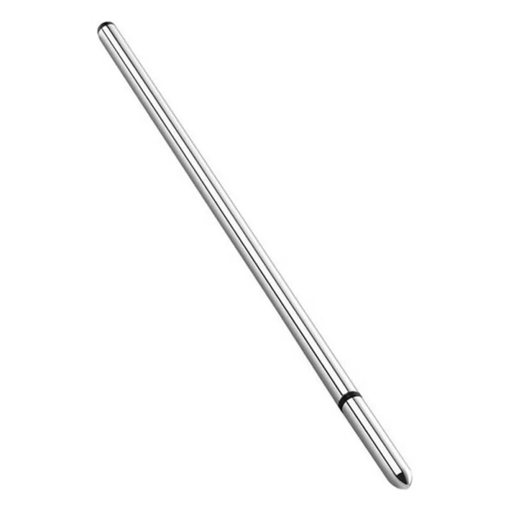 Thin Finn Urethral Sound By Mystim Silver-0