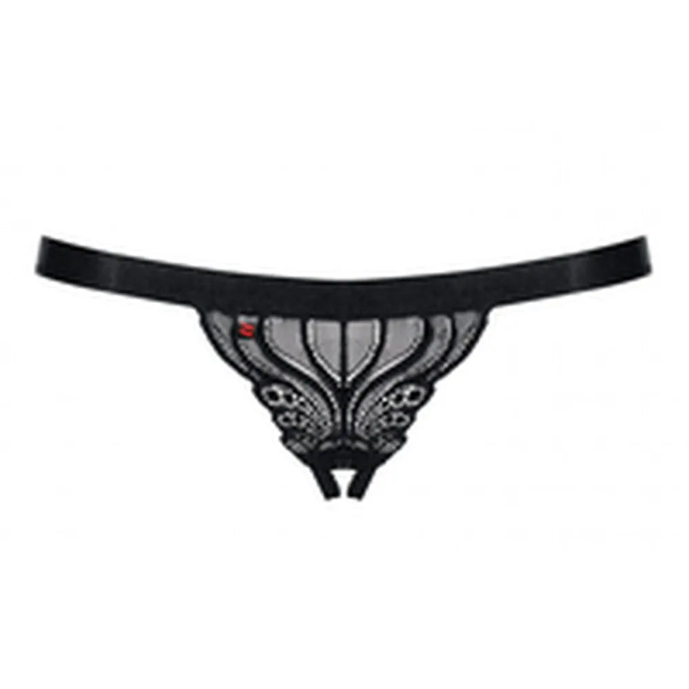 Thong By Obsessive 828-Thc-1 S/M Black S/M-0