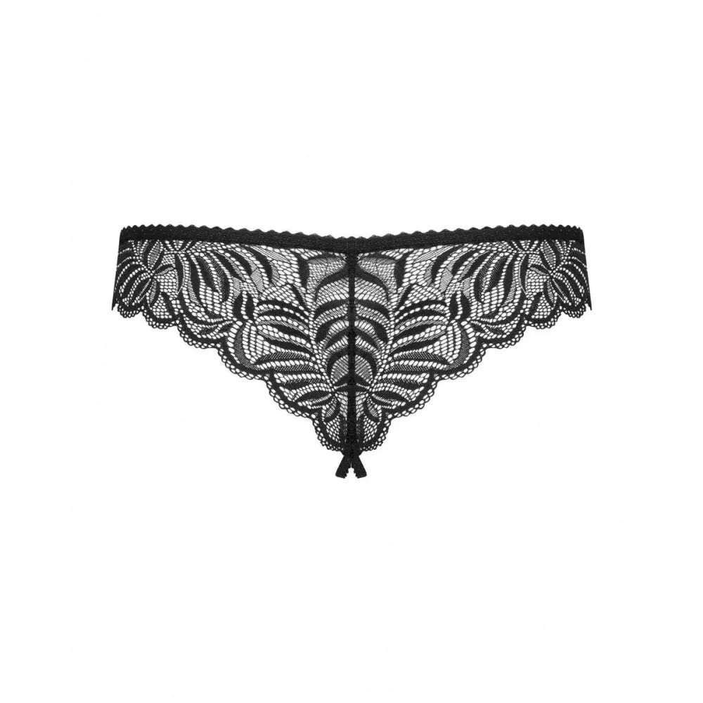 Thong By Obsessive Contica Black S/M-1
