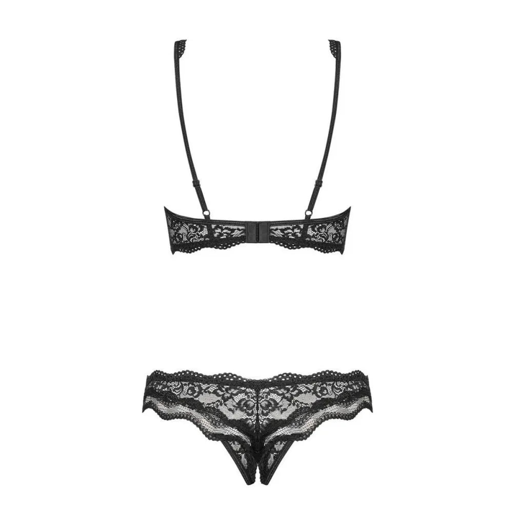 Underwear Set By Obsessive Luvae Black S/M-1