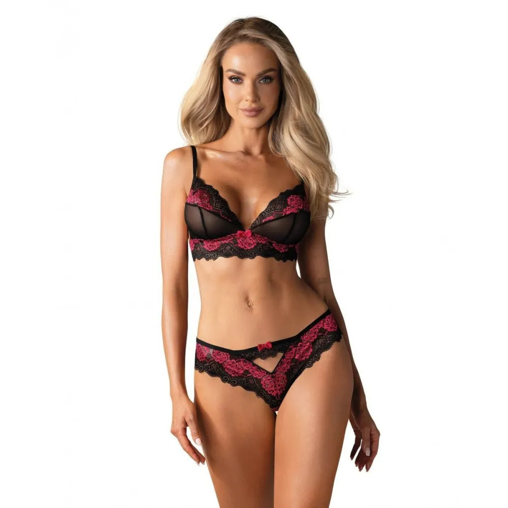 Underwear Set By Obsessive Tulia Black S/M-0