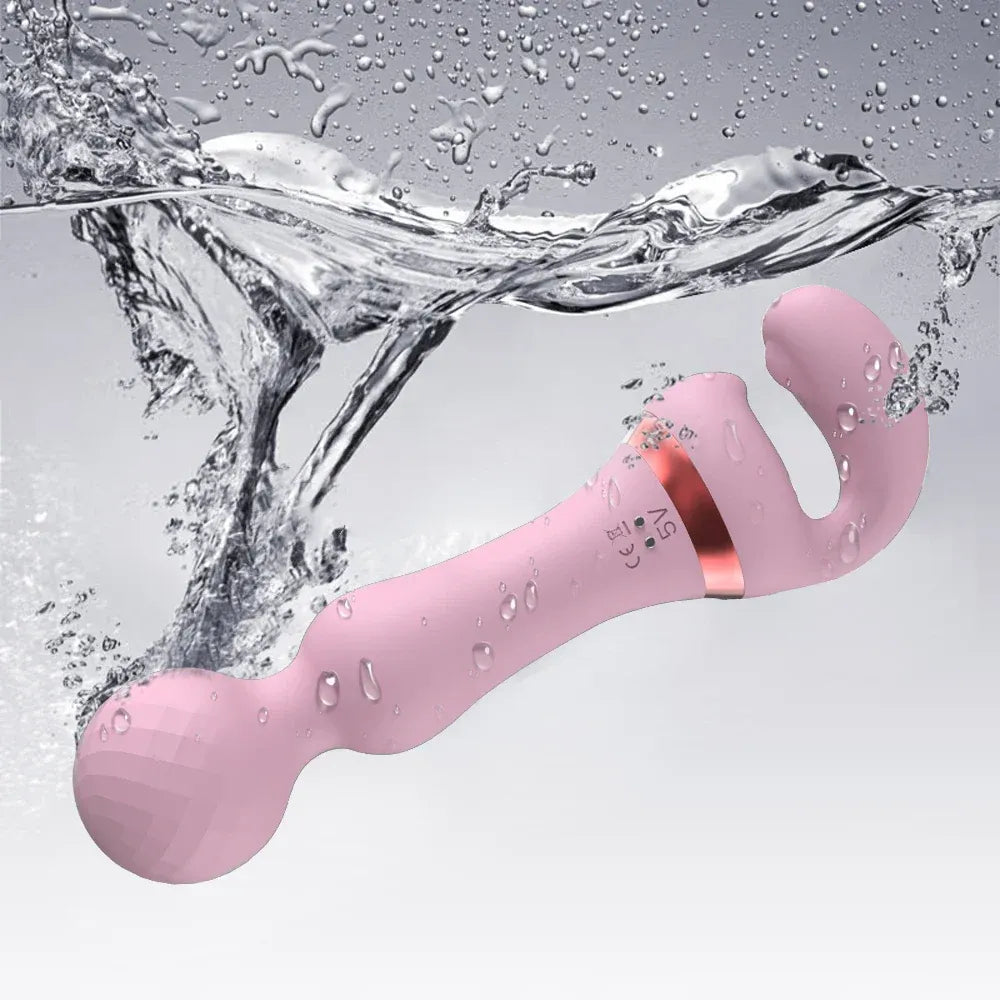 USB Recharge Av Vibrator 20 Modes for Female Pleasure-4