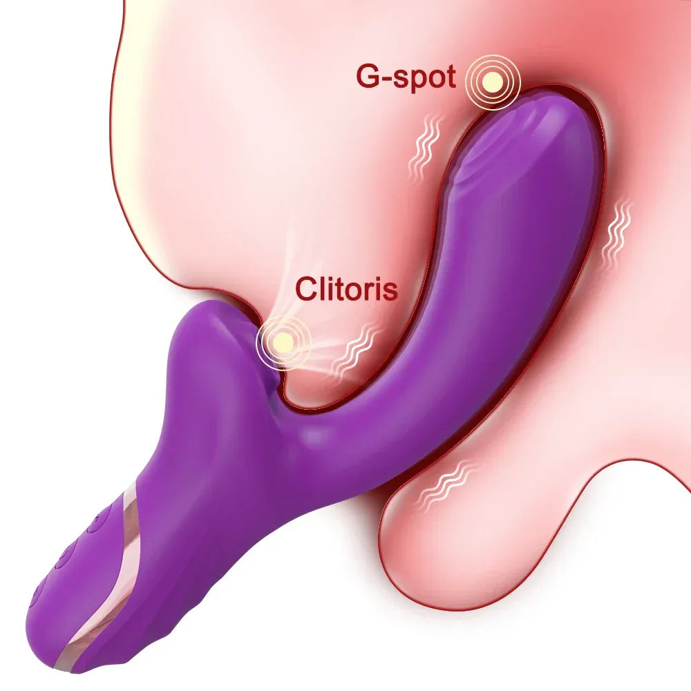 Vibrating Clit Sucker for Women G Spot Nipple Stimulator 18-1
