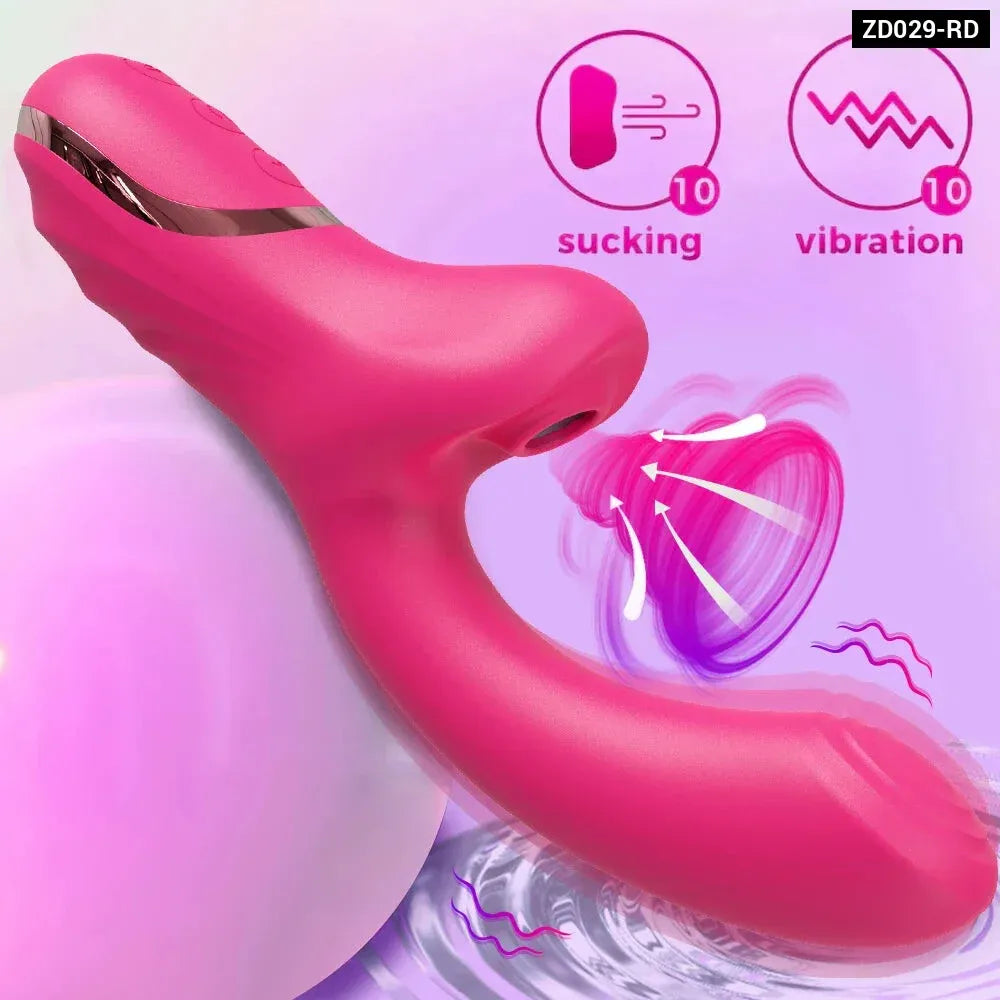 Vibrating Clit Sucker for Women G Spot Nipple Stimulator 18-7