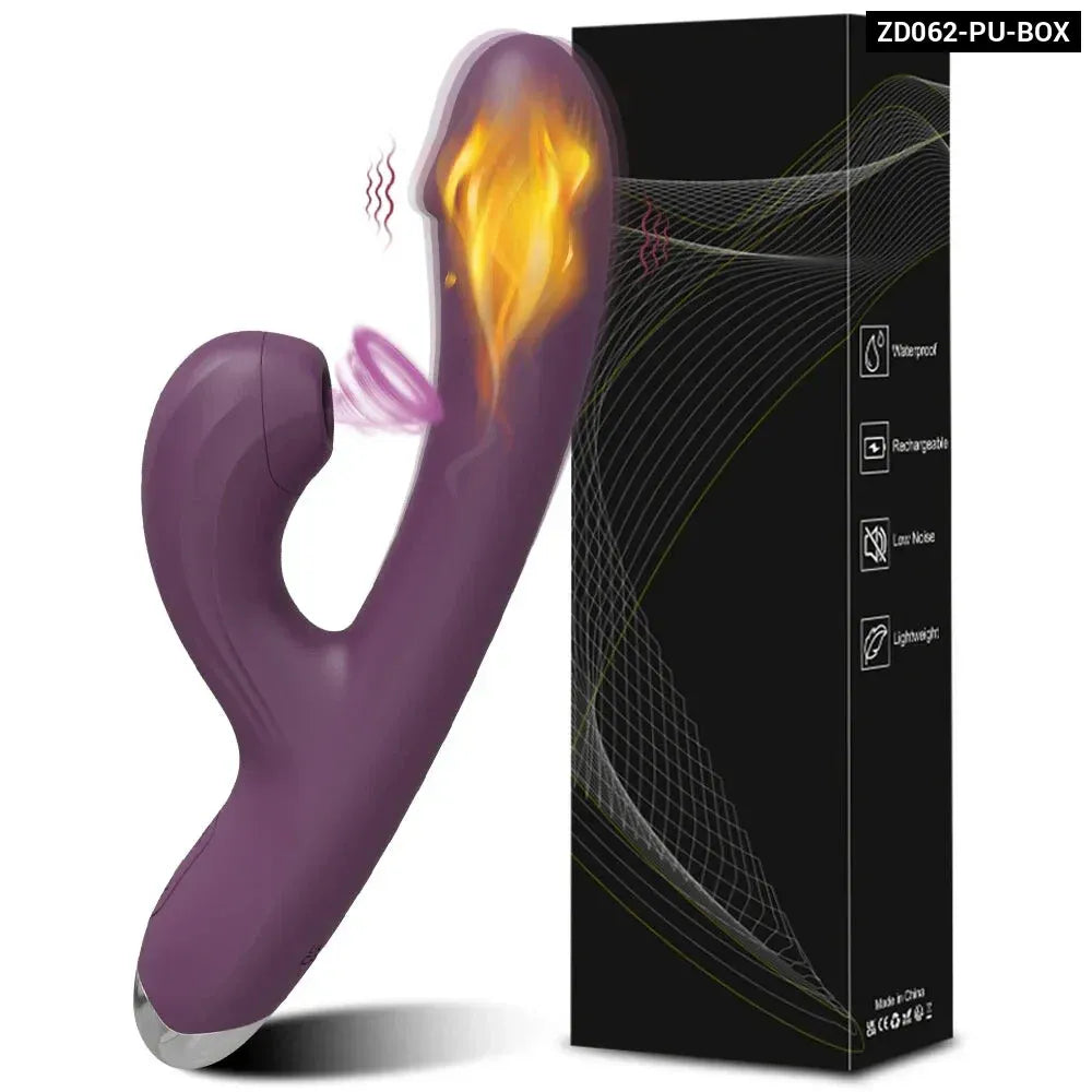 Vibrating Clit Sucker for Women G Spot Stimulator Heat-5