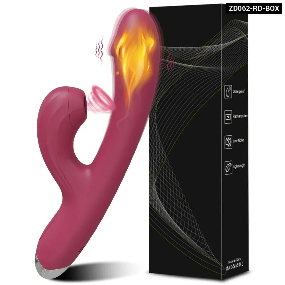 Vibrating Clit Sucker for Women G Spot Stimulator Heat-8