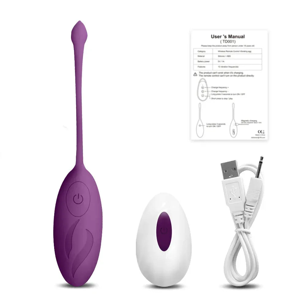 Vibrating Egg Clitoris Stimulator for Women-11