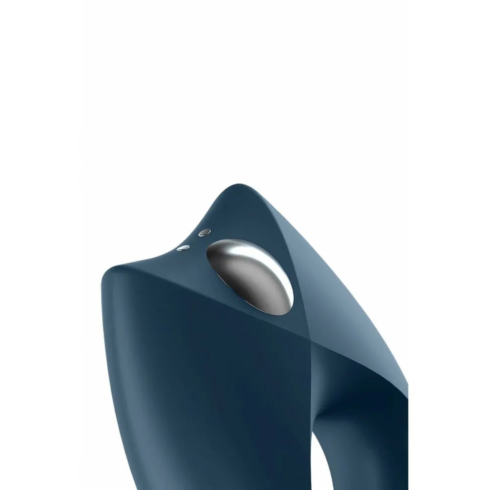 Vibrating Ring By Satisfyer Satro Blue-2