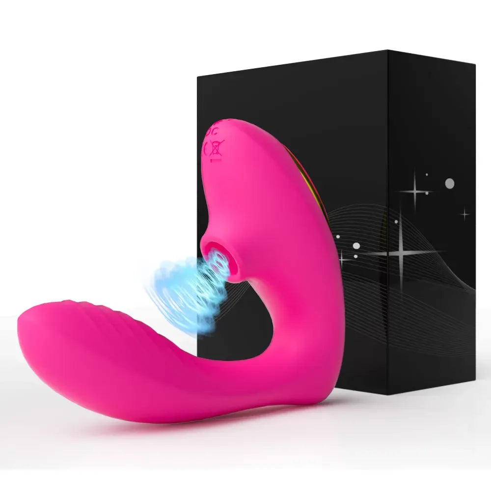 Vibrating Suction Dildo for Women - Clitoris Stimulator-7