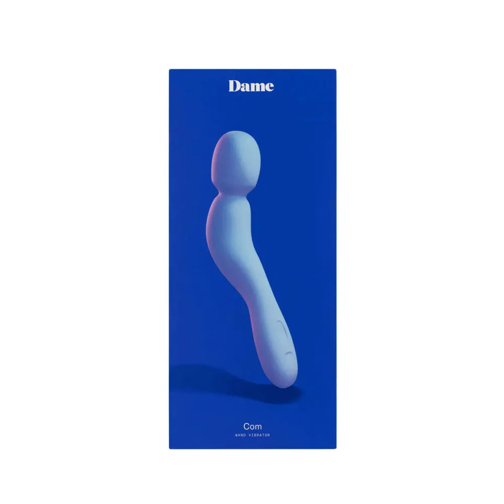 Vibrator By Dame Com Wand Massager Periwinkle Blue-3
