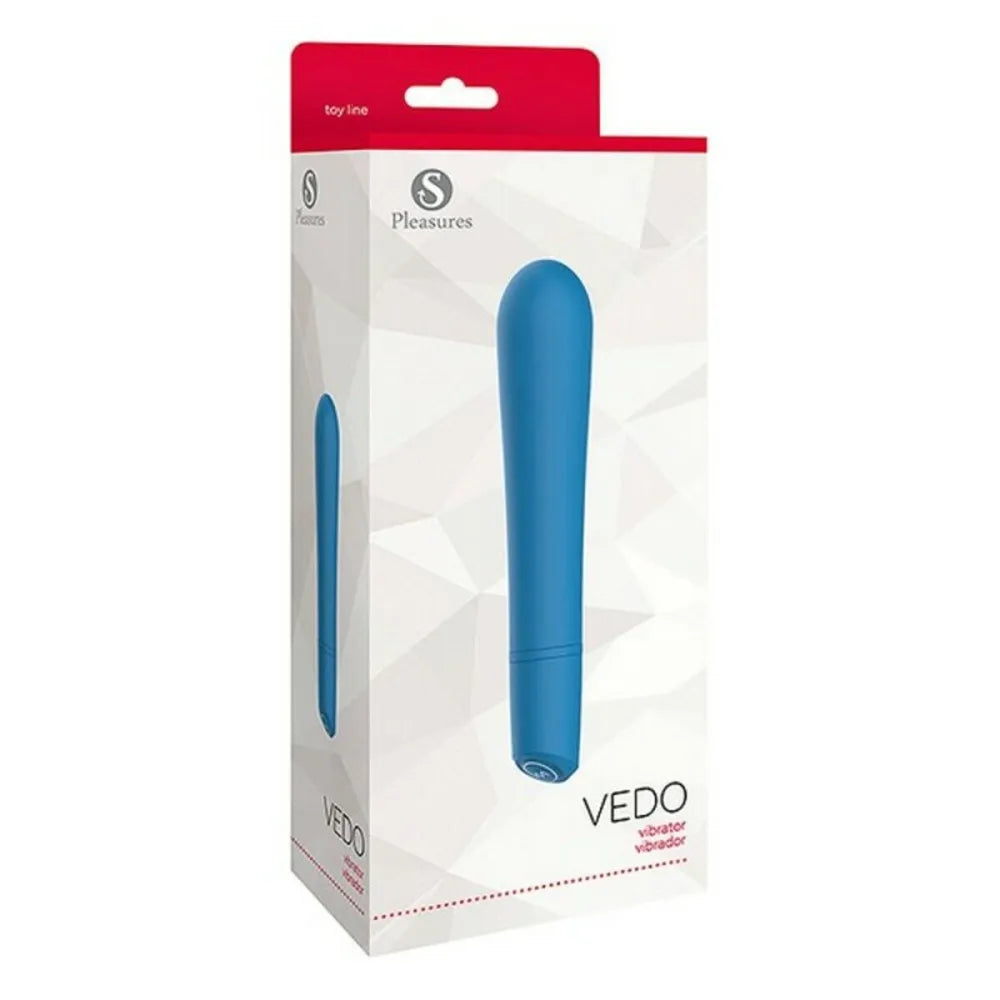 Vibrator By S Pleasures Vedo Blue-2