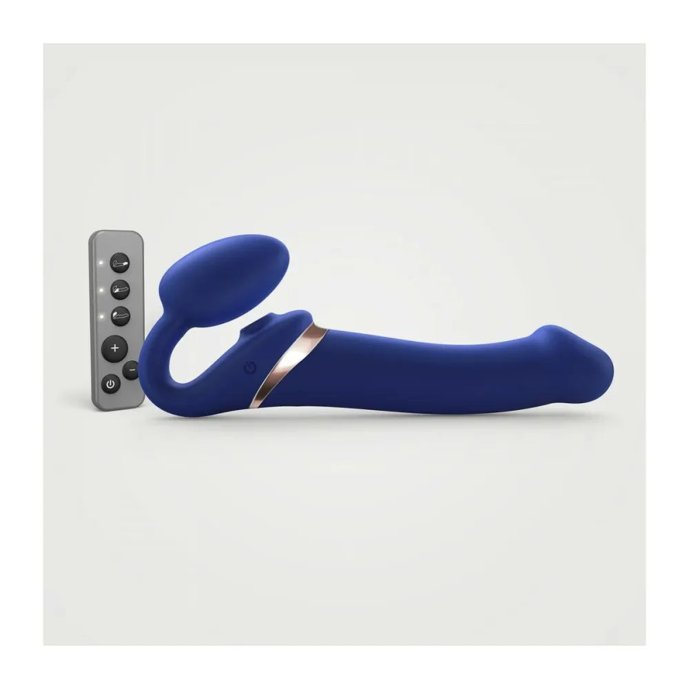 Vibrator By StrapOnMe 6017401 Blue L-0