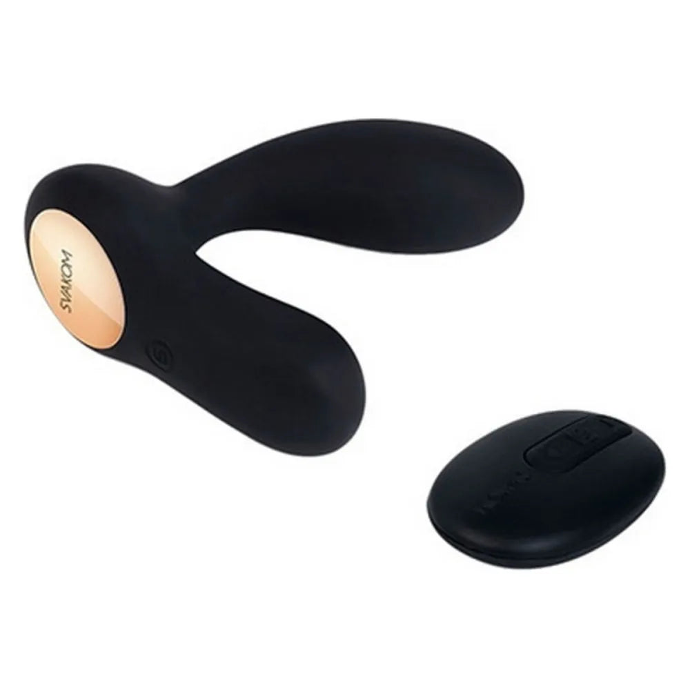 Vick Powerful Plug Silicone Noir Prostate Massag By Svakom-3