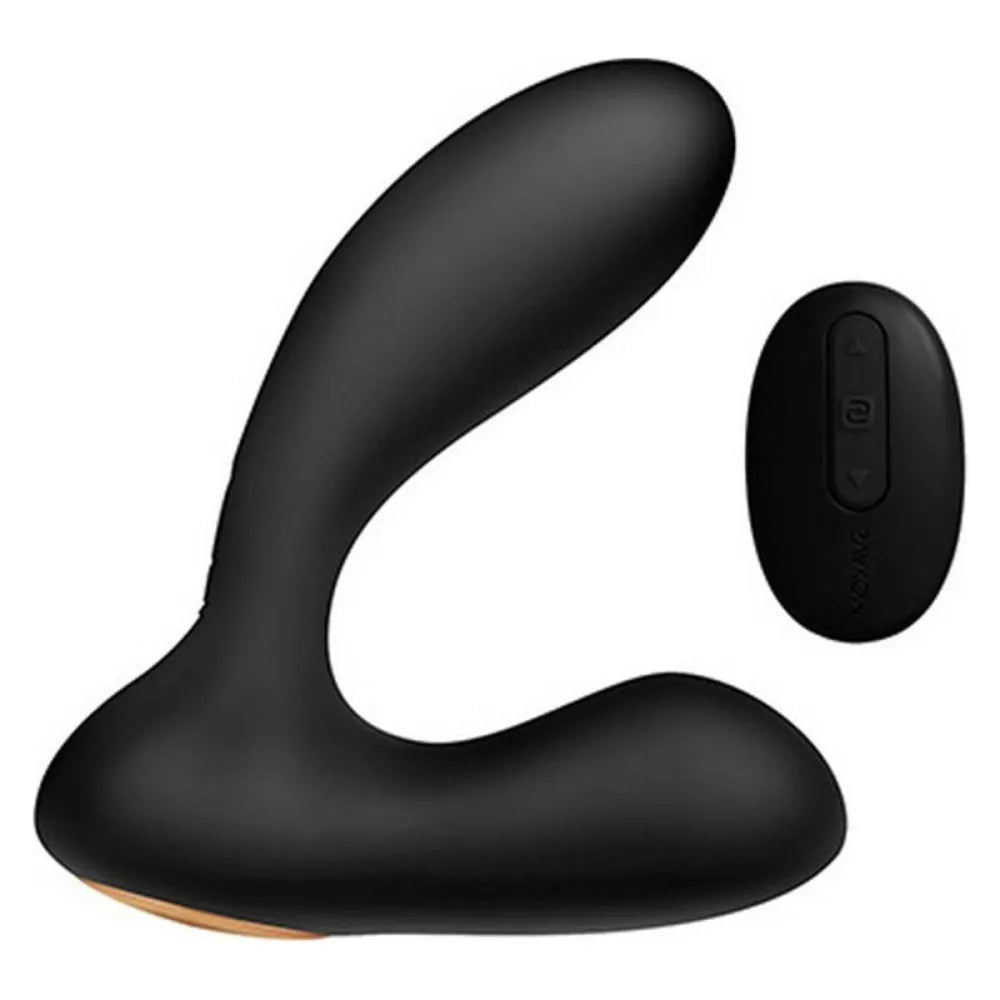 Vick Powerful Plug Silicone Noir Prostate Massag By Svakom-0