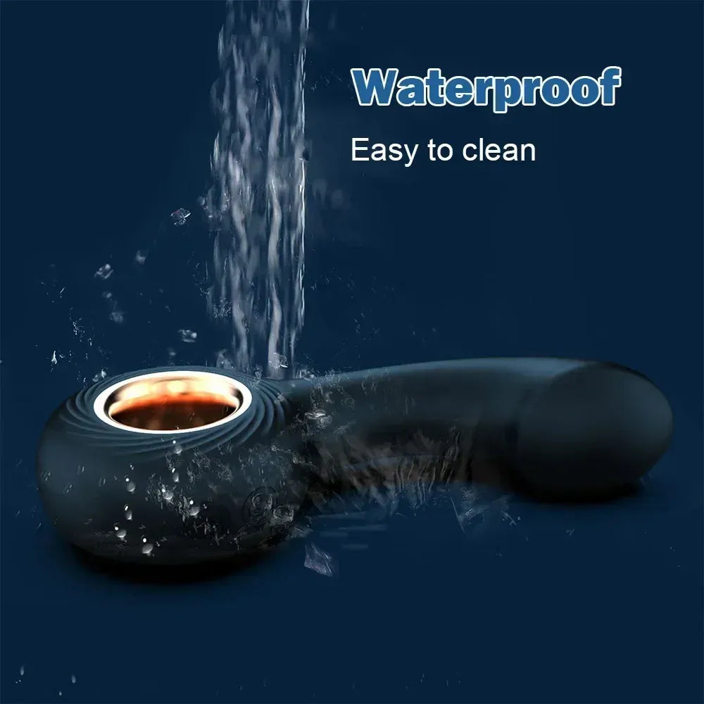 Waterproof Male Prostate Massager Vibrating Anal Plug for Men-4