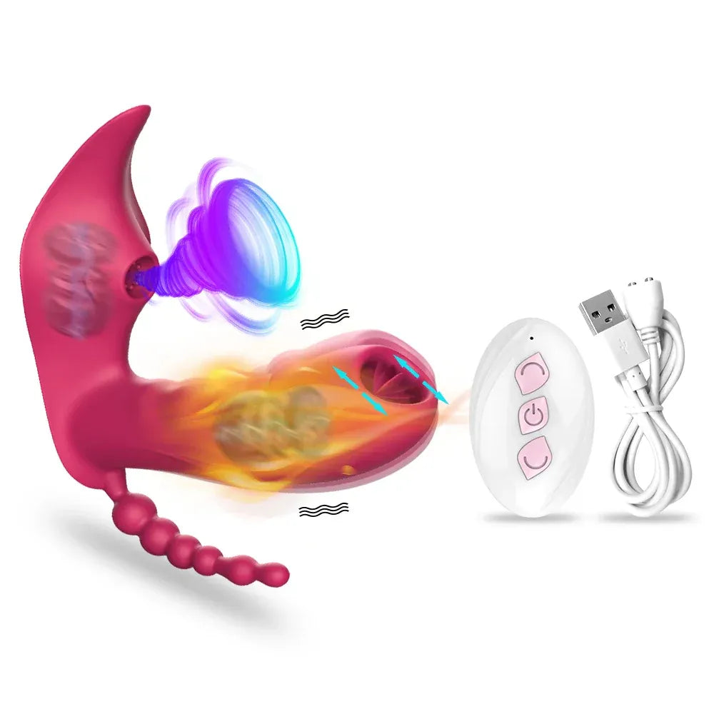 Wireless G-Spot Sucker & Clit Stimulator for Couples-5
