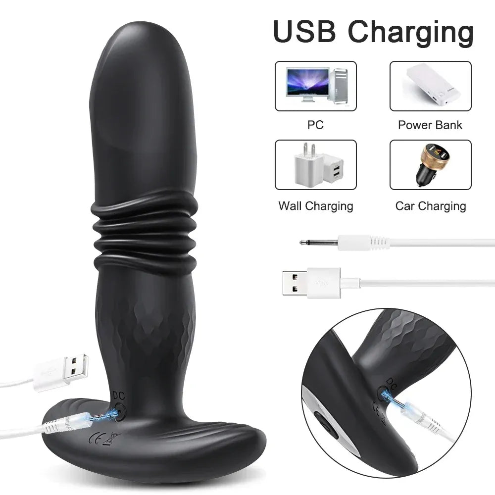 Wireless G Spot Vibrator for Women Remote Control Thrusting Panties Vagina Stimulator Female Masturbator-4