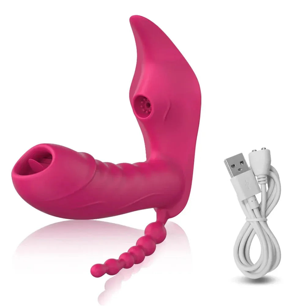 Wireless Heating Dildo Vibrator for Couples-7