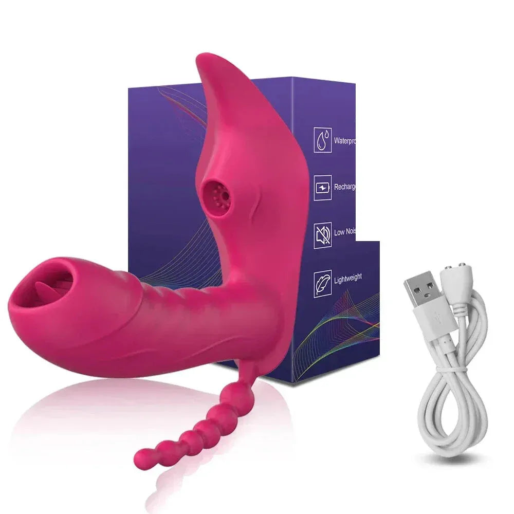 Wireless Heating Dildo Vibrator for Couples-6