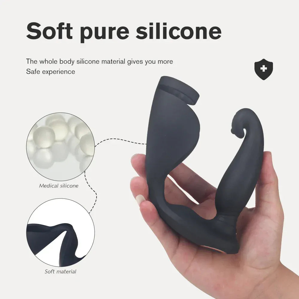 Wireless Prostate Massager for Men Delay Pleasure-4