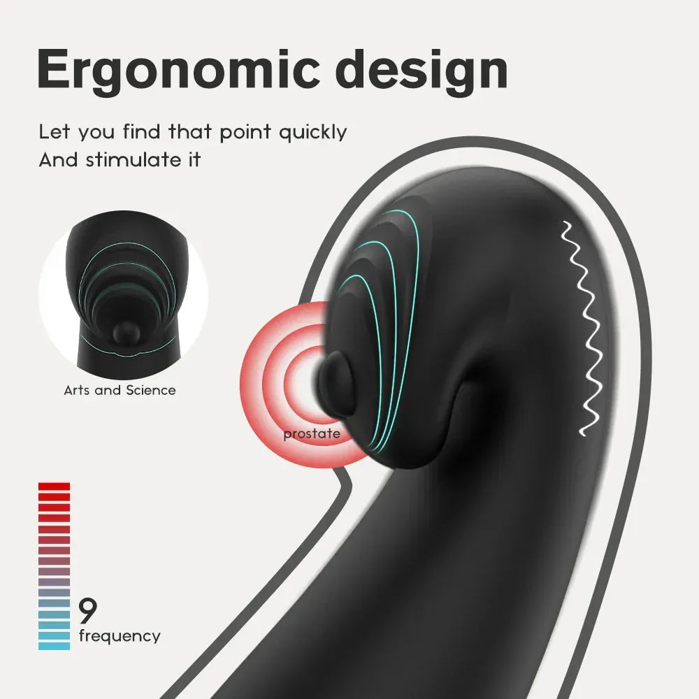 Wireless Prostate Massager for Men Delay Pleasure-2