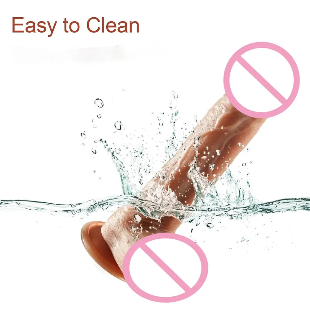 Wireless Remote Dildo - Thrusting & Vibrating-3